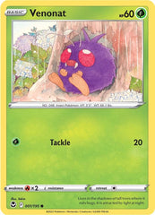 Venonat (001/195) [Sword & Shield: Silver Tempest] | Jack's On Queen