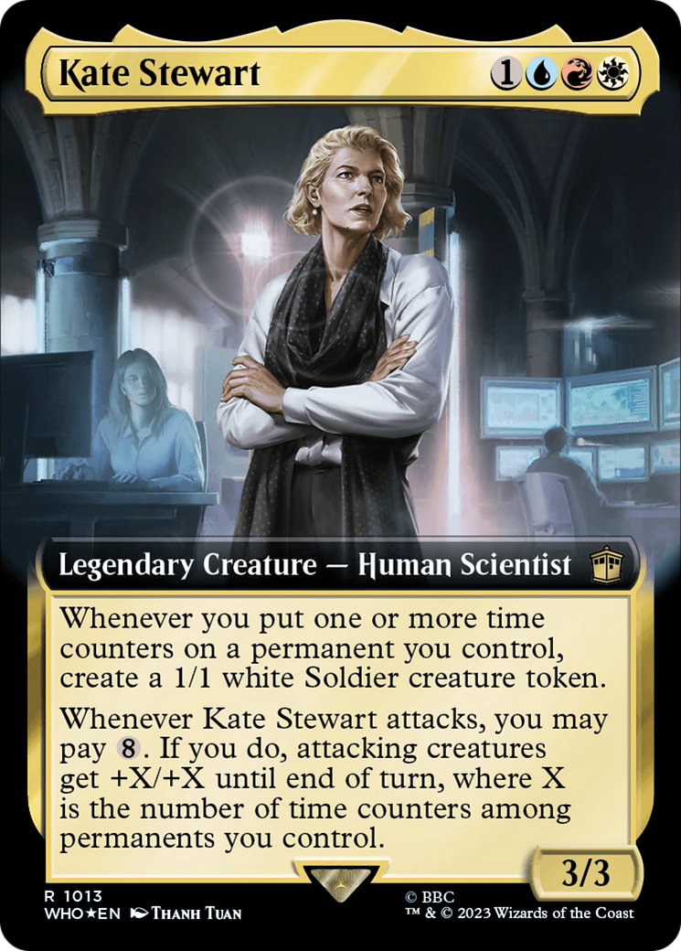 Kate Stewart (Extended Art) (Surge Foil) [Doctor Who] | Jack's On Queen