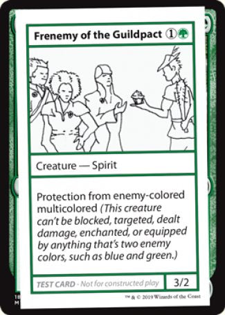 Frenemy of the Guildpact (2021 Edition) [Mystery Booster Playtest Cards] | Jack's On Queen