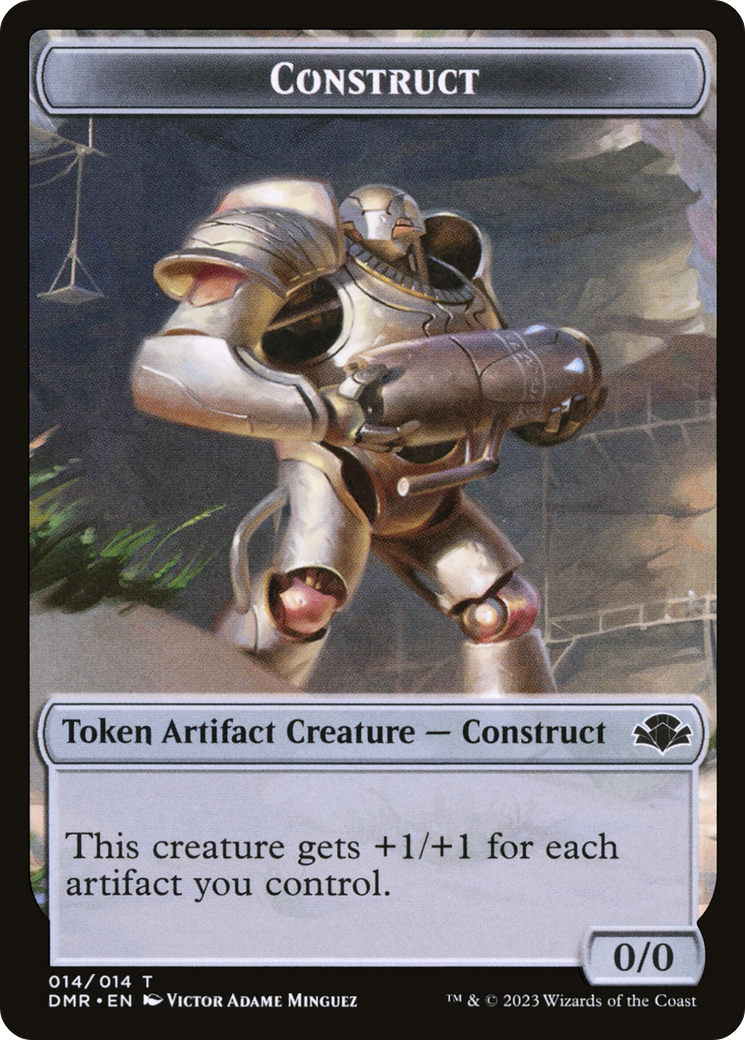 Construct Token [Dominaria Remastered Tokens] | Jack's On Queen