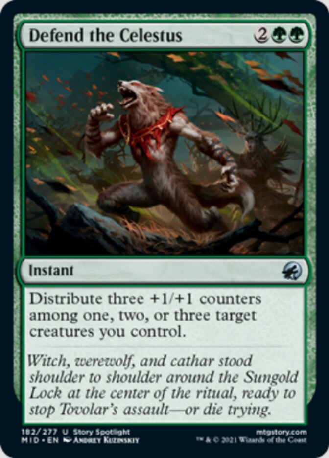 Defend the Celestus [Innistrad: Midnight Hunt] | Jack's On Queen