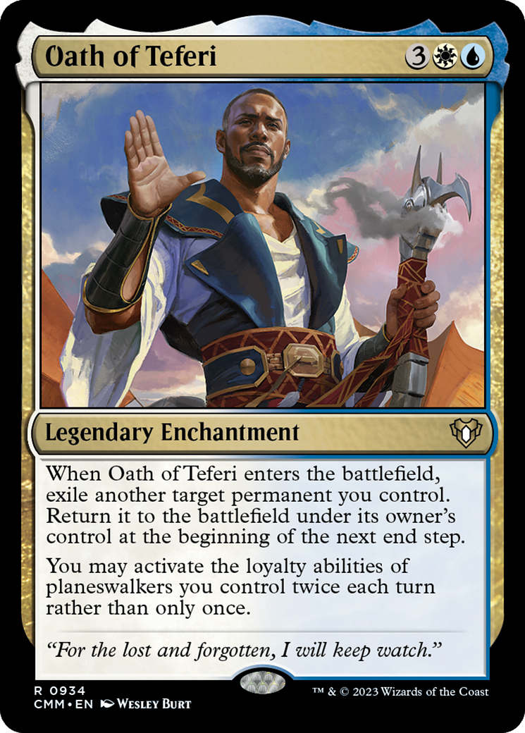 Oath of Teferi [Commander Masters] | Jack's On Queen