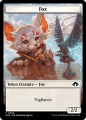 Phyrexian Germ // Fox Double-Sided Token [Modern Horizons 3 Tokens] | Jack's On Queen