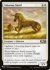 Valorous Steed [The List Reprints] | Jack's On Queen