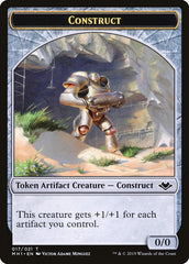 Soldier (004) // Construct (017) Double-Sided Token [Modern Horizons Tokens] | Jack's On Queen