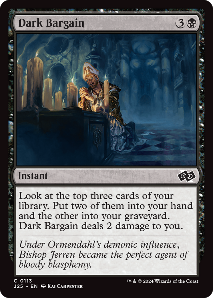 Dark Bargain [Foundations Jumpstart] | Jack's On Queen