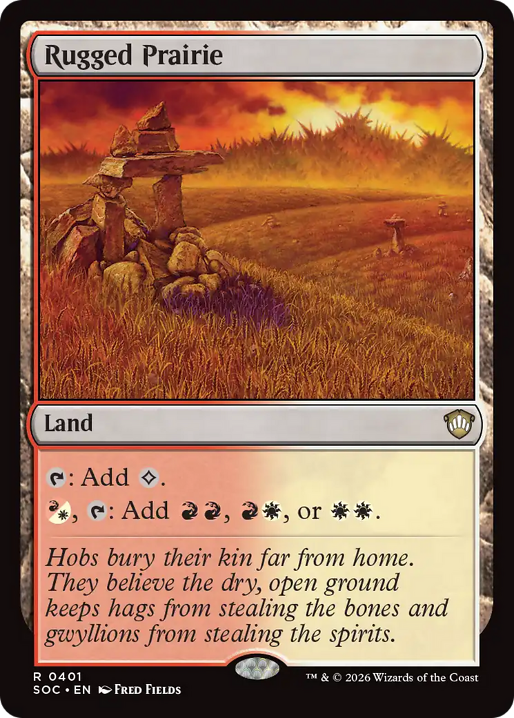 Rugged Prairie [Secrets of Strixhaven Commander] | Jack's On Queen