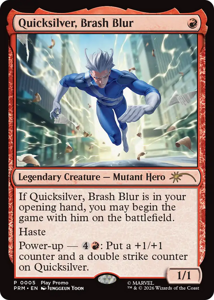 Quicksilver, Brash Blur [Standard Showdown Promos] | Jack's On Queen