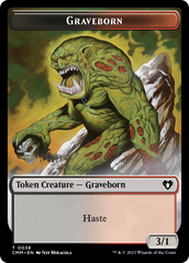 Thopter // Graveborn Double-Sided Token [Commander Masters Tokens] | Jack's On Queen