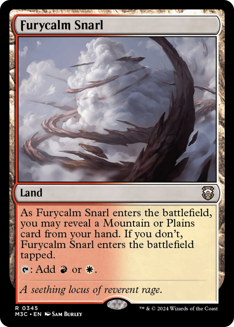 Furycalm Snarl (Ripple Foil) [Modern Horizons 3 Commander] | Jack's On Queen