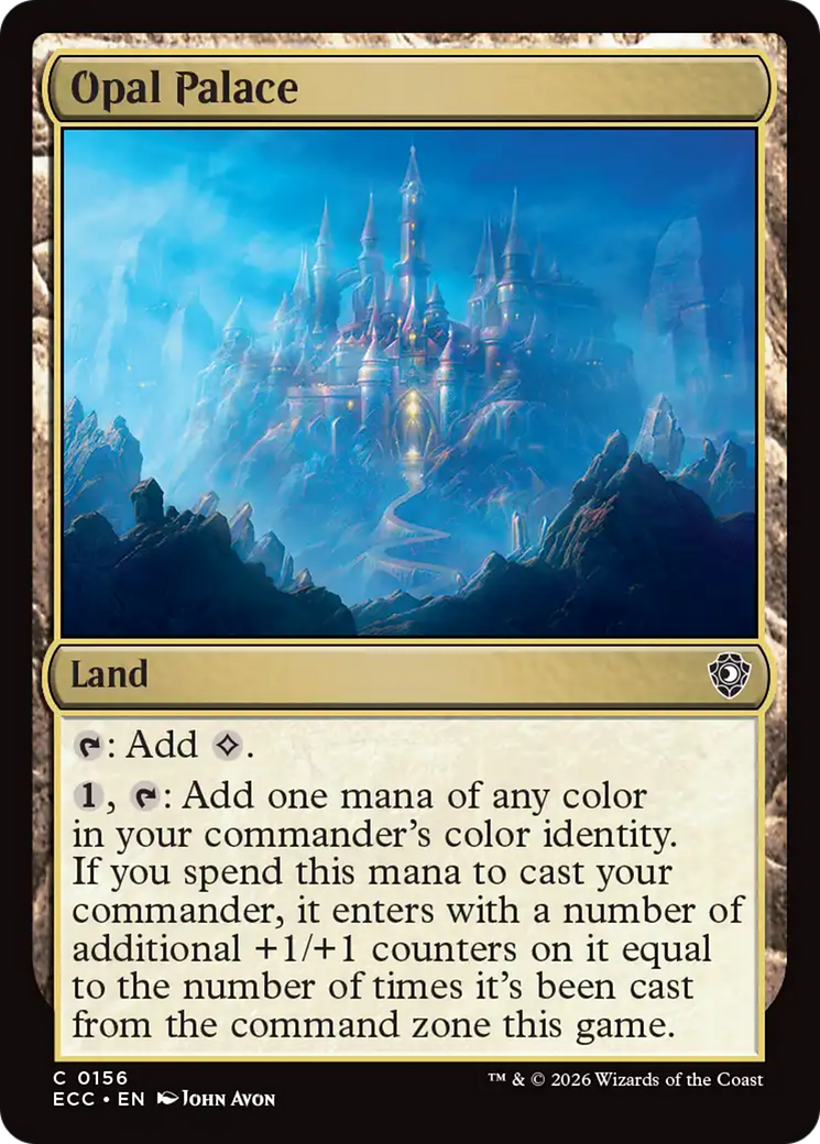 Opal Palace [Lorwyn Eclipsed Commander] | Jack's On Queen