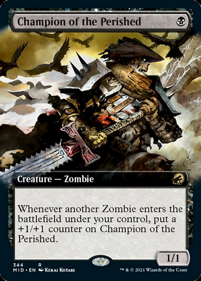 Champion of the Perished (Extended Art) [Innistrad: Midnight Hunt] | Jack's On Queen