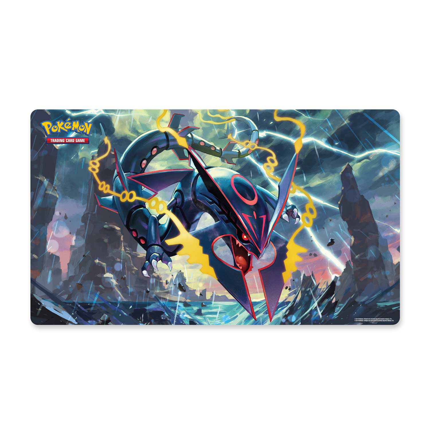 Playmat - Shiny Mega Rayquaza | Jack's On Queen