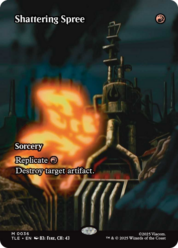 Shattering Spree (Borderless) [Avatar: The Last Airbender: Eternal-Legal] | Jack's On Queen