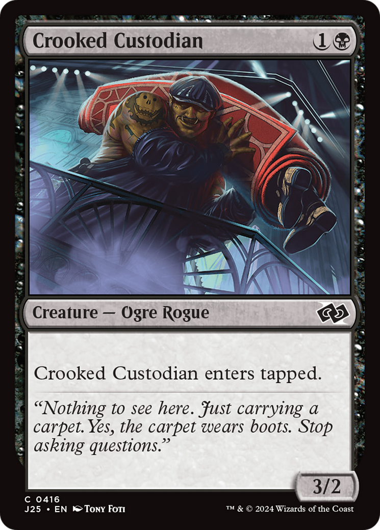 Crooked Custodian [Foundations Jumpstart] | Jack's On Queen