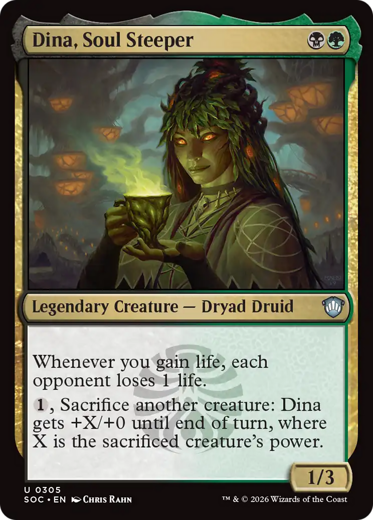 Dina, Soul Steeper [Secrets of Strixhaven Commander] | Jack's On Queen