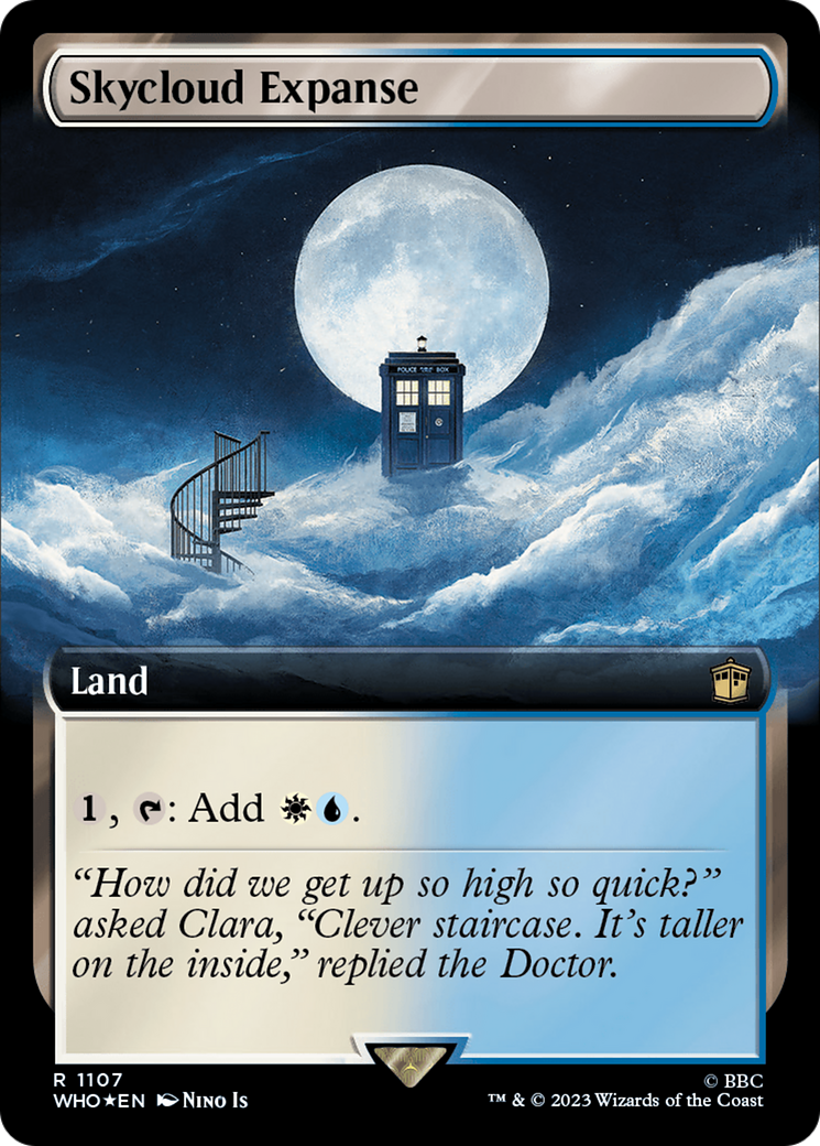 Skycloud Expanse (Extended Art) (Surge Foil) [Doctor Who] | Jack's On Queen