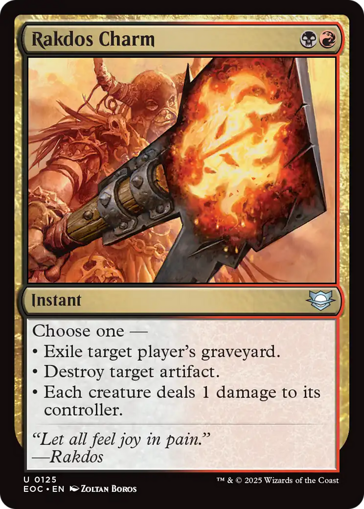 Rakdos Charm [Edge of Eternities Commander] | Jack's On Queen