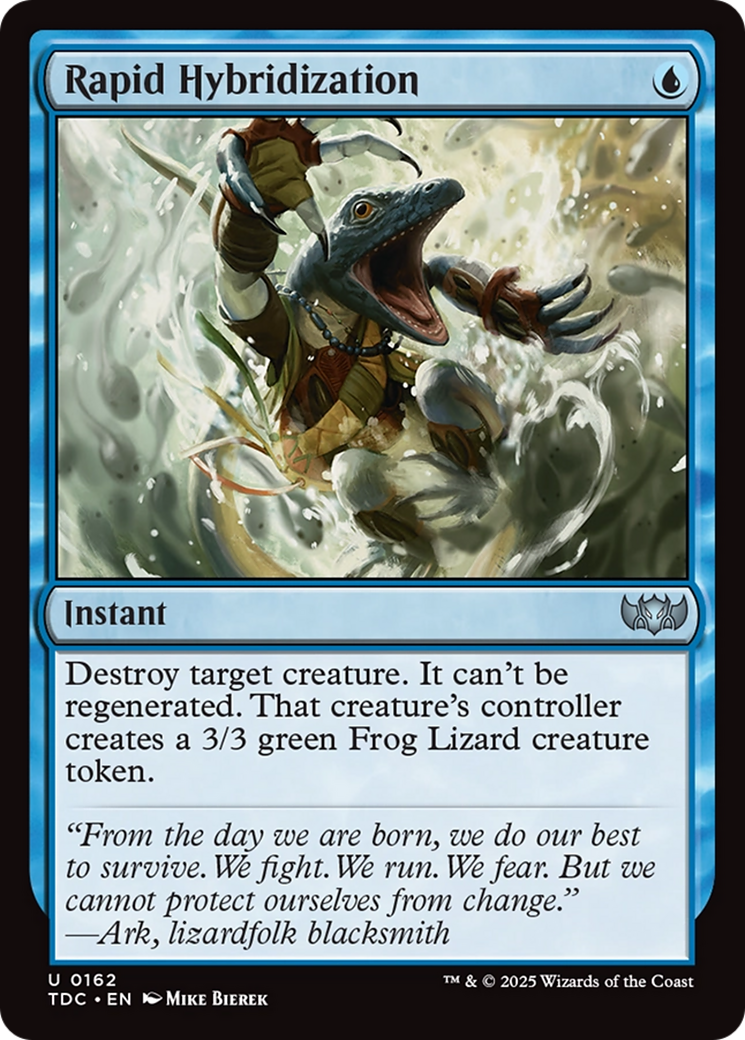 Rapid Hybridization [Tarkir: Dragonstorm Commander] | Jack's On Queen