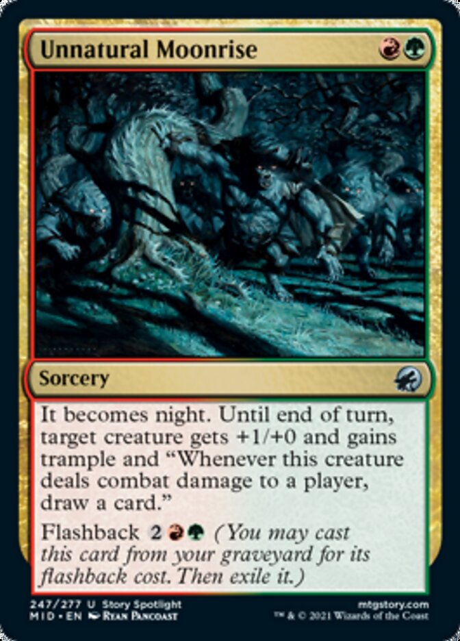 Unnatural Moonrise [Innistrad: Midnight Hunt] | Jack's On Queen