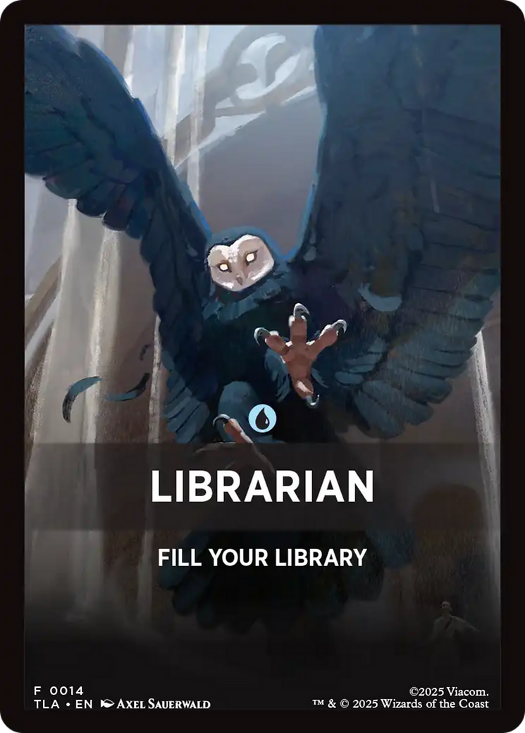 Librarian Theme Card [Avatar: The Last Airbender Tokens] | Jack's On Queen