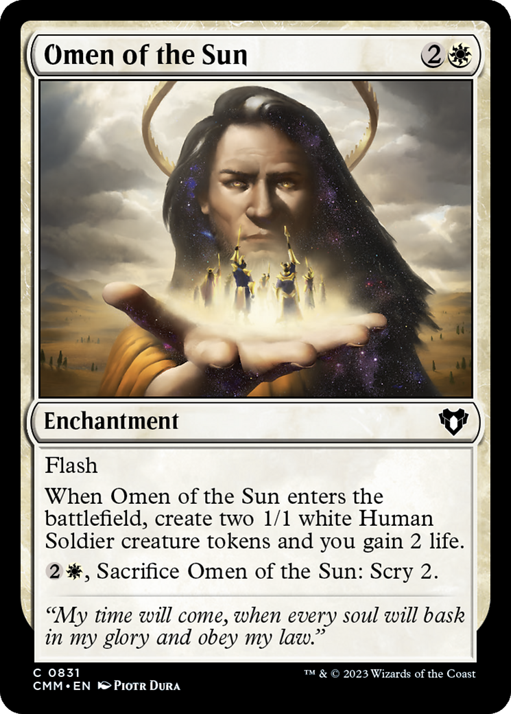 Omen of the Sun [Commander Masters] | Jack's On Queen