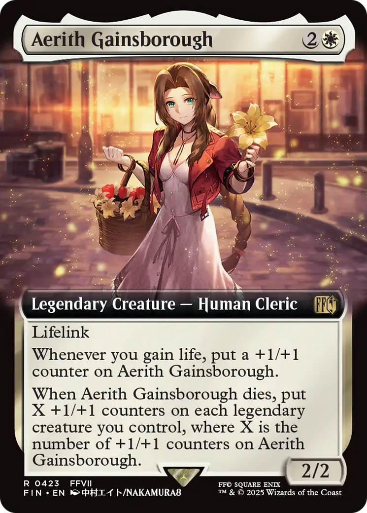 Aerith Gainsborough (Extended Art) [FINAL FANTASY] | Jack's On Queen