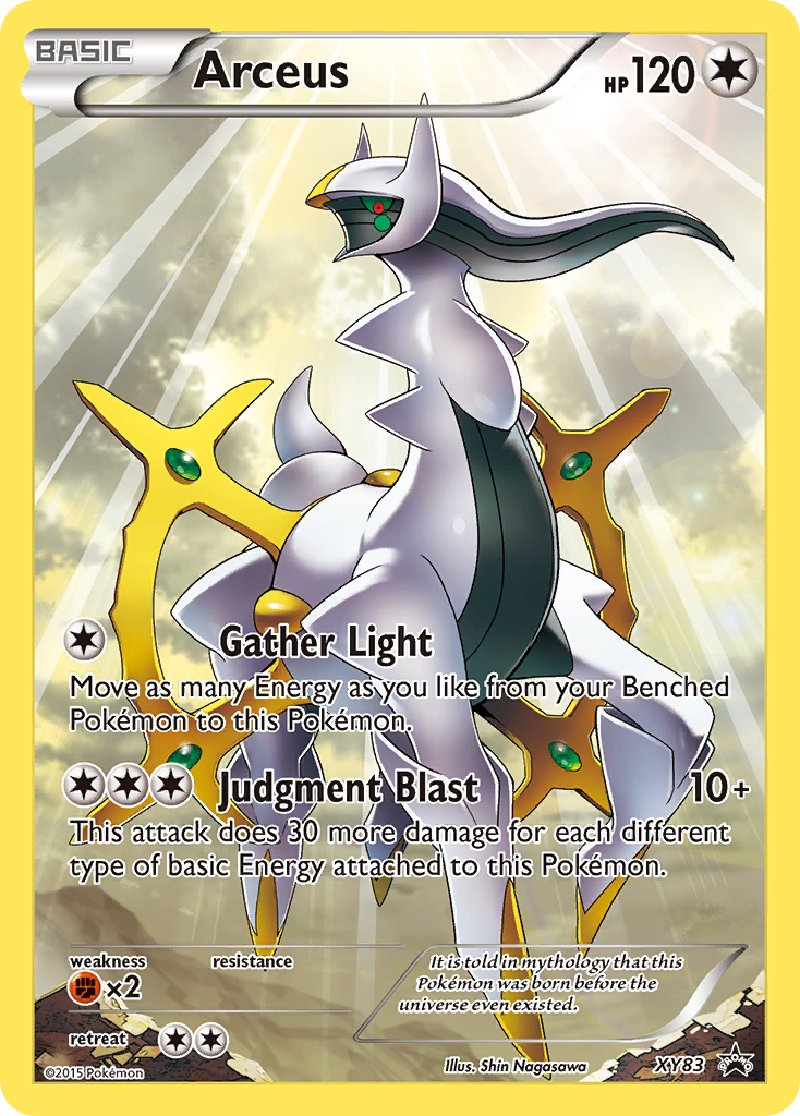 Arceus (XY83) [XY: Black Star Promos] | Jack's On Queen