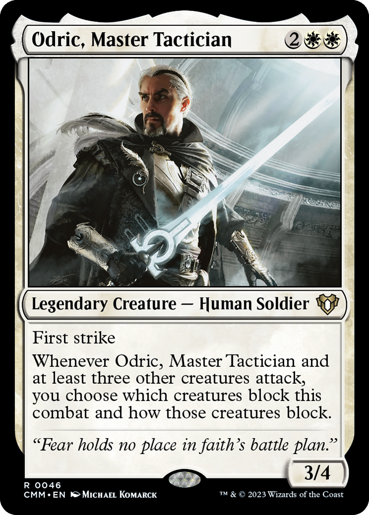 Odric, Master Tactician [Commander Masters] | Jack's On Queen