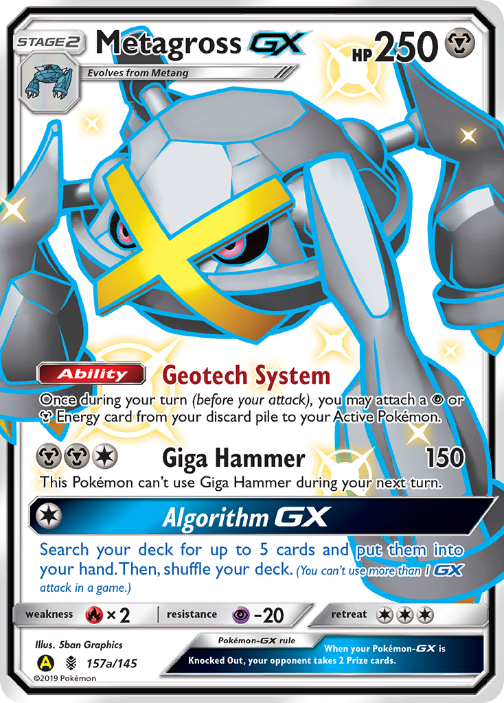 Metagross GX (157a/145) [Alternate Art Promos] | Jack's On Queen