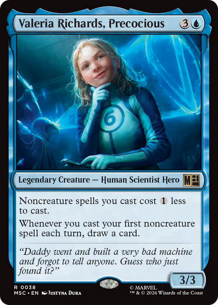 Valeria Richards, Precocious [Marvel Super Heroes Commander] | Jack's On Queen