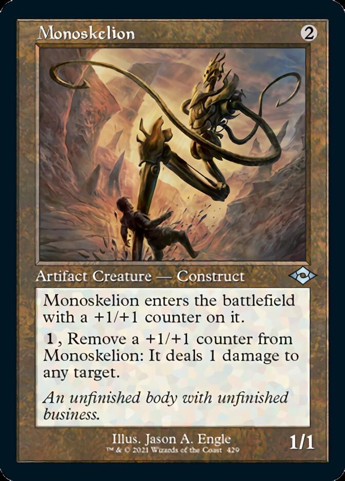 Monoskelion (Retro Foil Etched) [Modern Horizons 2] | Jack's On Queen