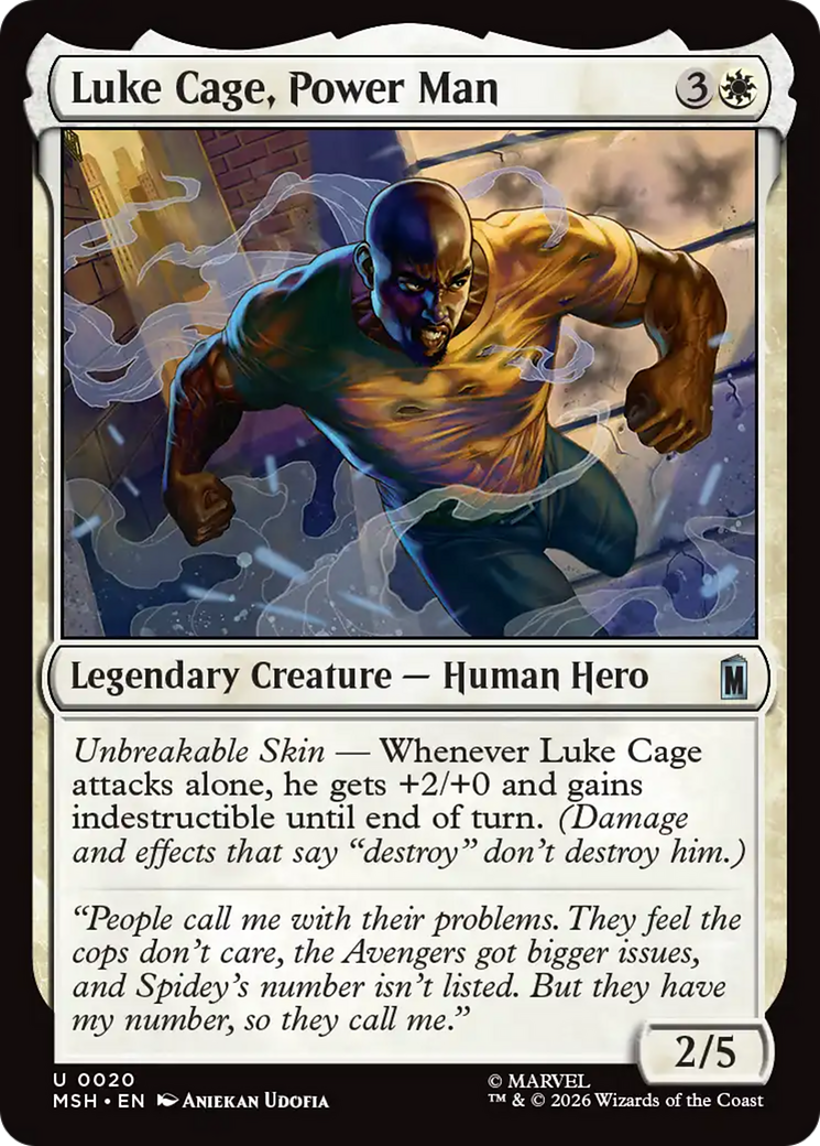Luke Cage, Power Man [Marvel Super Heroes] | Jack's On Queen