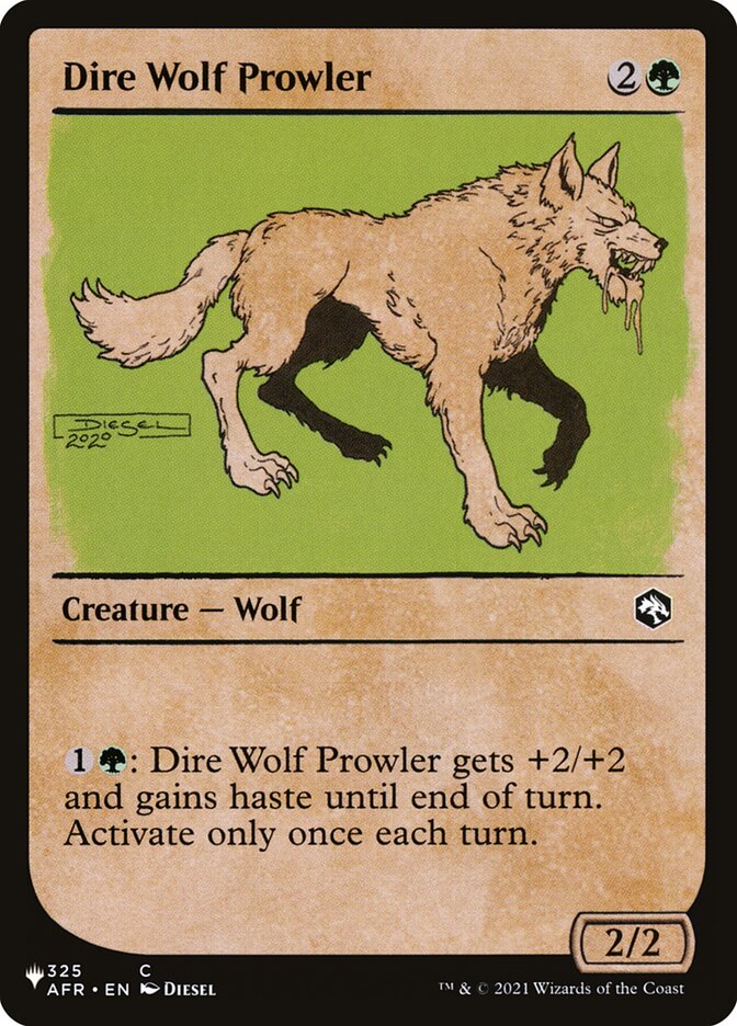 Dire Wolf Prowler (Showcase) [The List] | Jack's On Queen