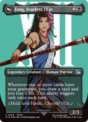 Fang, Fearless l'Cie (Borderless) (Surge Foil) [FINAL FANTASY] | Jack's On Queen