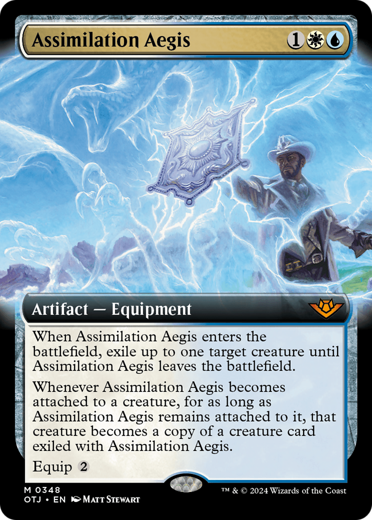 Assimilation Aegis (Extended Art) [Outlaws of Thunder Junction] | Jack's On Queen