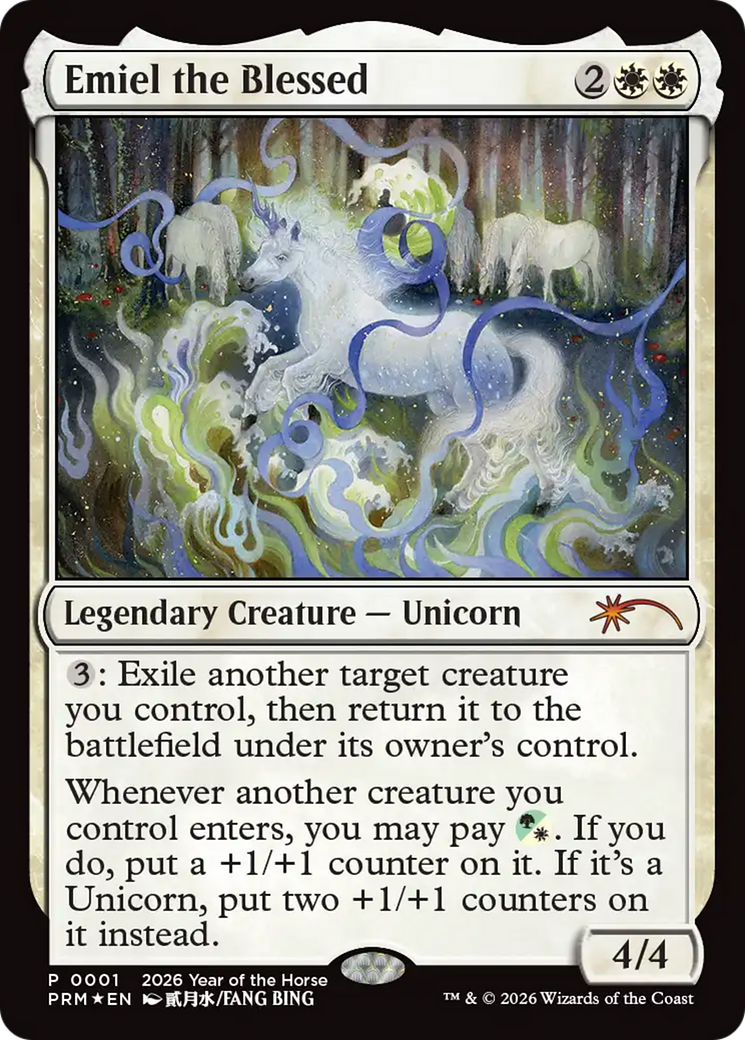 Emiel the Blessed (Year of the Horse 2026) [Standard Showdown Promos] | Jack's On Queen