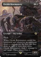 Orcish Bowmasters (Borderless Alternate Art) [The Lord of the Rings: Tales of Middle-Earth] | Jack's On Queen