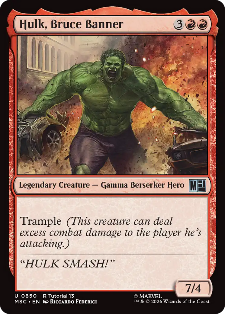 Hulk, Bruce Banner [Marvel Super Heroes Commander] | Jack's On Queen