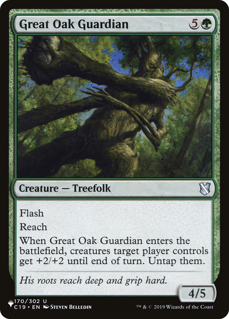 Great Oak Guardian [The List Reprints] | Jack's On Queen