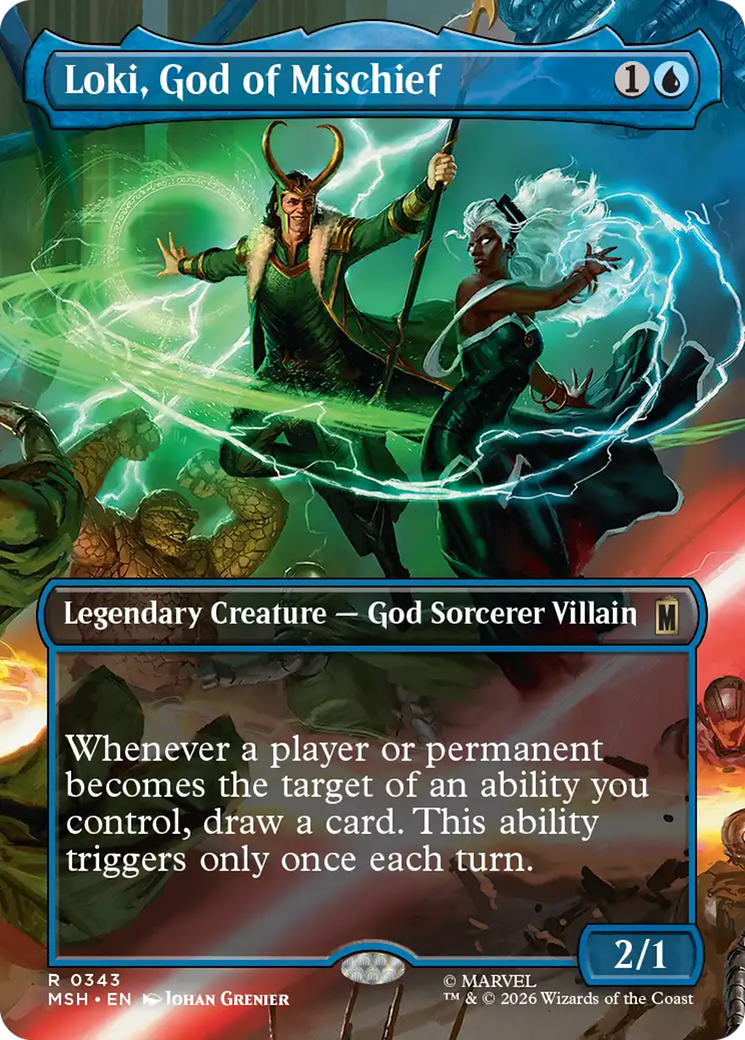 Loki, God of Mischief (Borderless) [Marvel Super Heroes] | Jack's On Queen