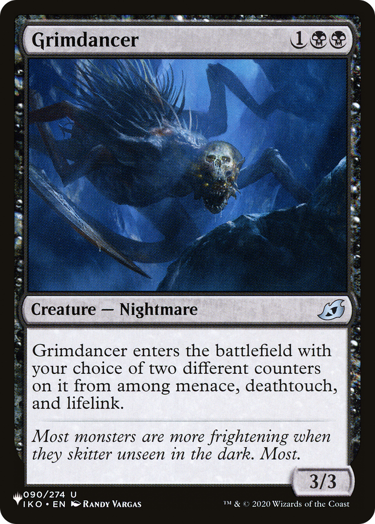 Grimdancer [The List Reprints] | Jack's On Queen