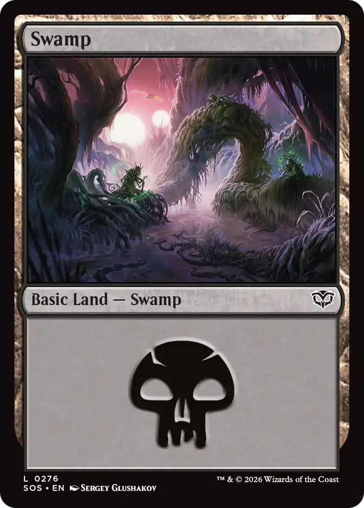 Swamp (0276) [Secrets of Strixhaven] | Jack's On Queen