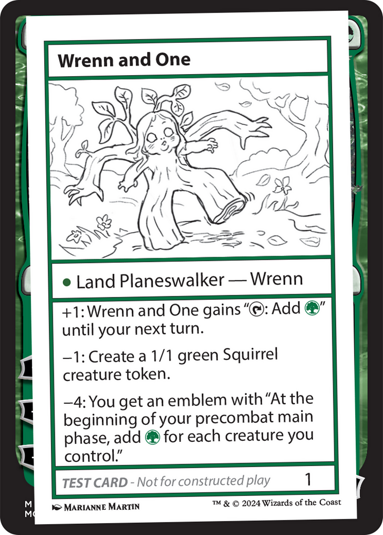 Wrenn and One [Mystery Booster 2 Playtest Cards] | Jack's On Queen