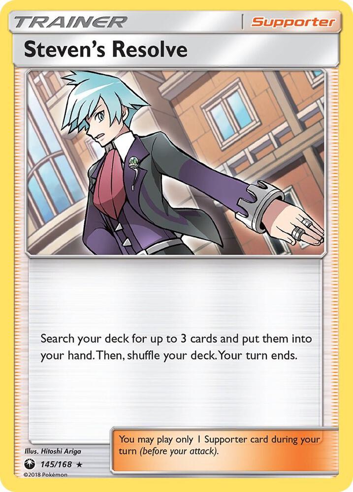 Steven's Resolve (145/168) [Sun & Moon: Celestial Storm] | Jack's On Queen