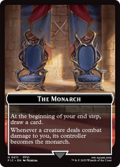 The Blackjack // The Monarch Double-Sided Token [FINAL FANTASY Commander Tokens] | Jack's On Queen