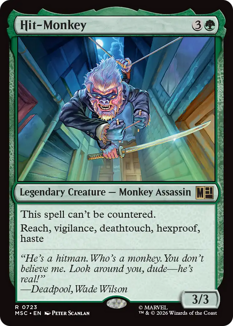 Hit-Monkey [Marvel Super Heroes Commander] | Jack's On Queen