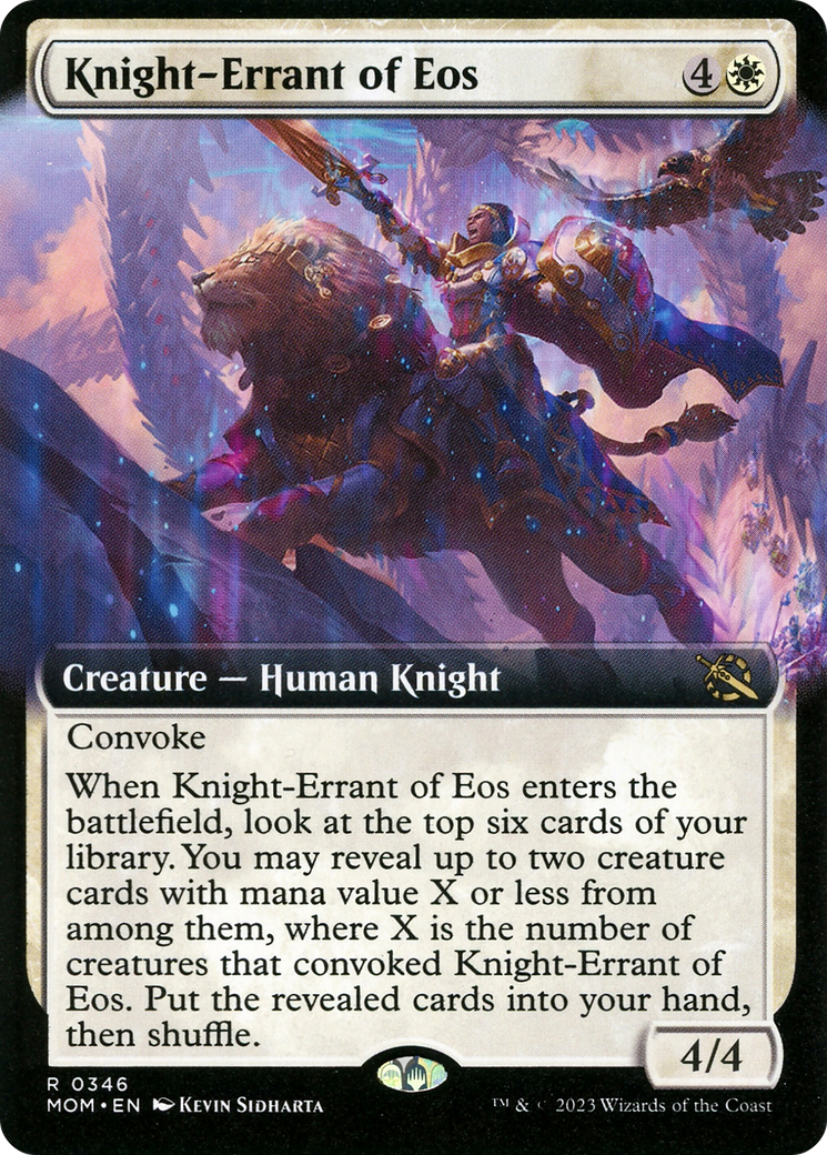 Knight-Errant of Eos (Extended Art) [March of the Machine] | Jack's On Queen