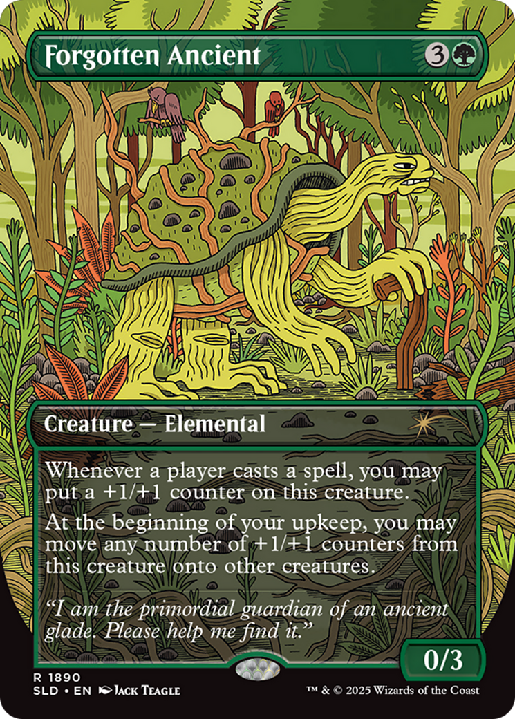 Forgotten Ancient (Rainbow Foil) [Secret Lair Drop Series] | Jack's On Queen