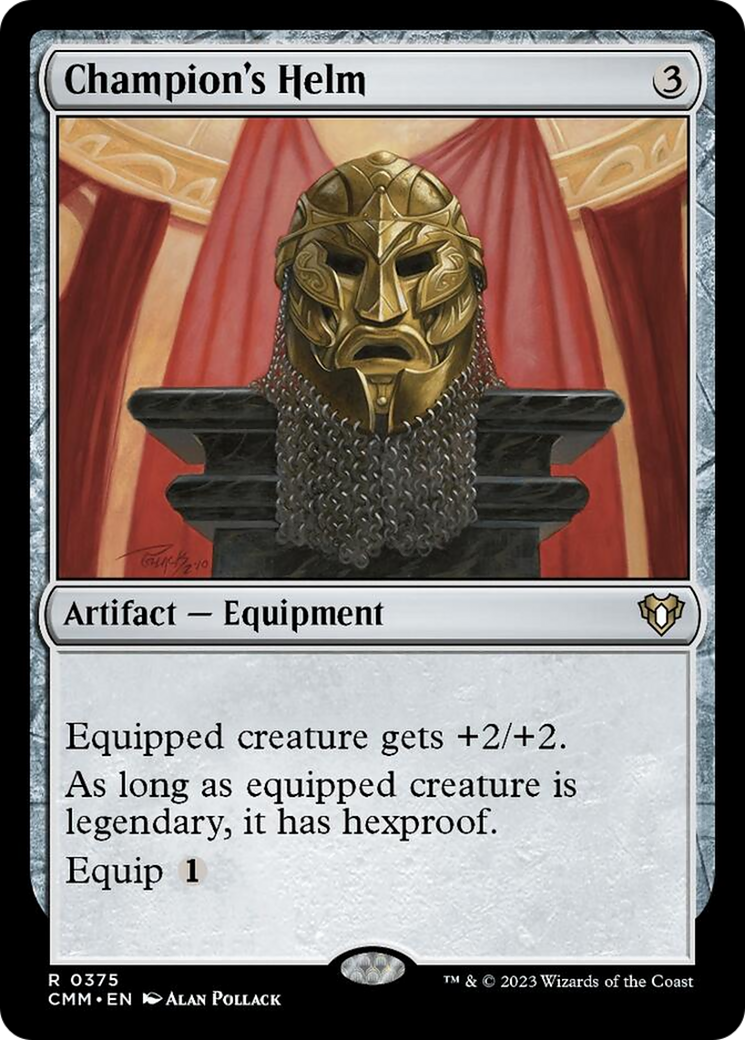 Champion's Helm [Commander Masters] | Jack's On Queen